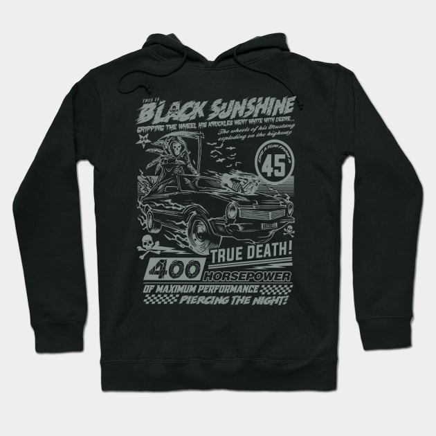 BLACK SUNSHINE Hoodie by joeyjamesartworx